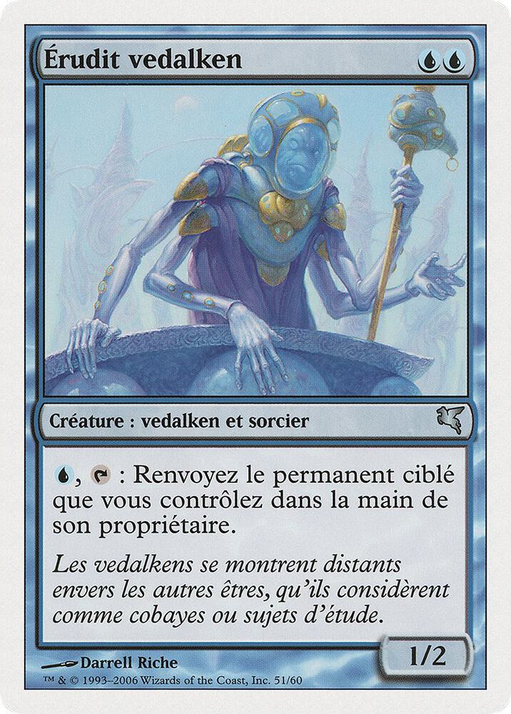Vedalken Mastermind (French) - "Érudit vedalken" (H51) (PSAL)