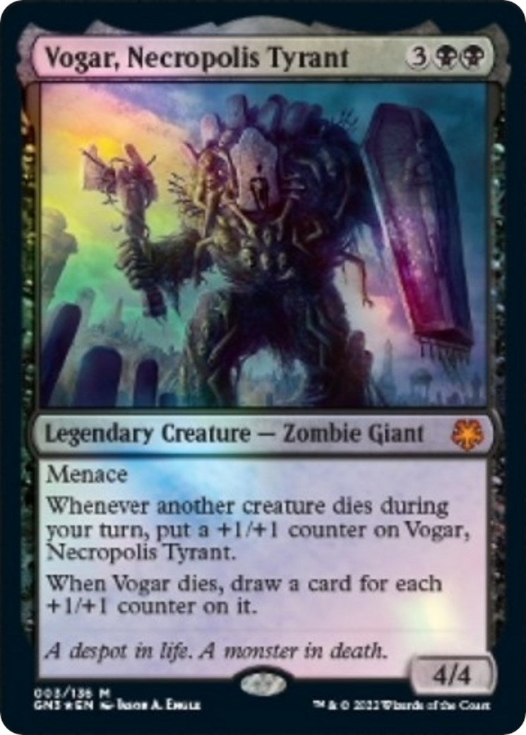 Vogar, Necropolis Tyrant (3) (GN3)