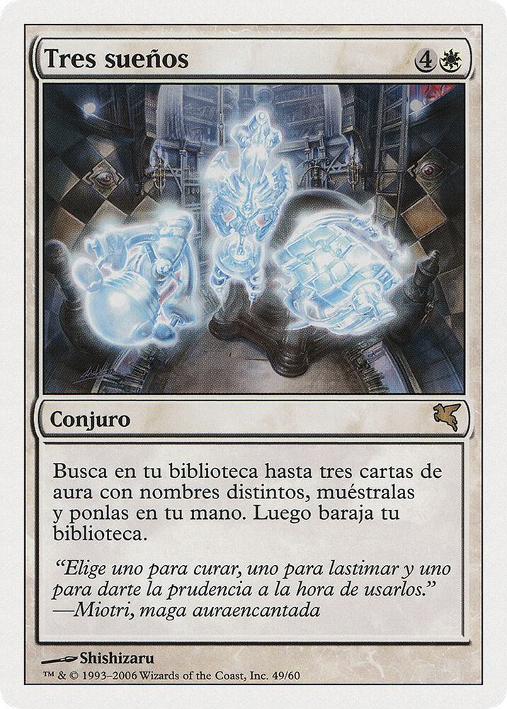 Three Dreams (Spanish) - "Tres sueños" (G49) (PSAL)