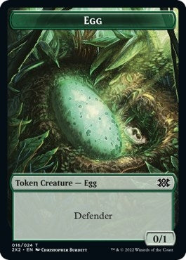 Egg // Angel Double-Sided Token (16 // 3) (2X2)