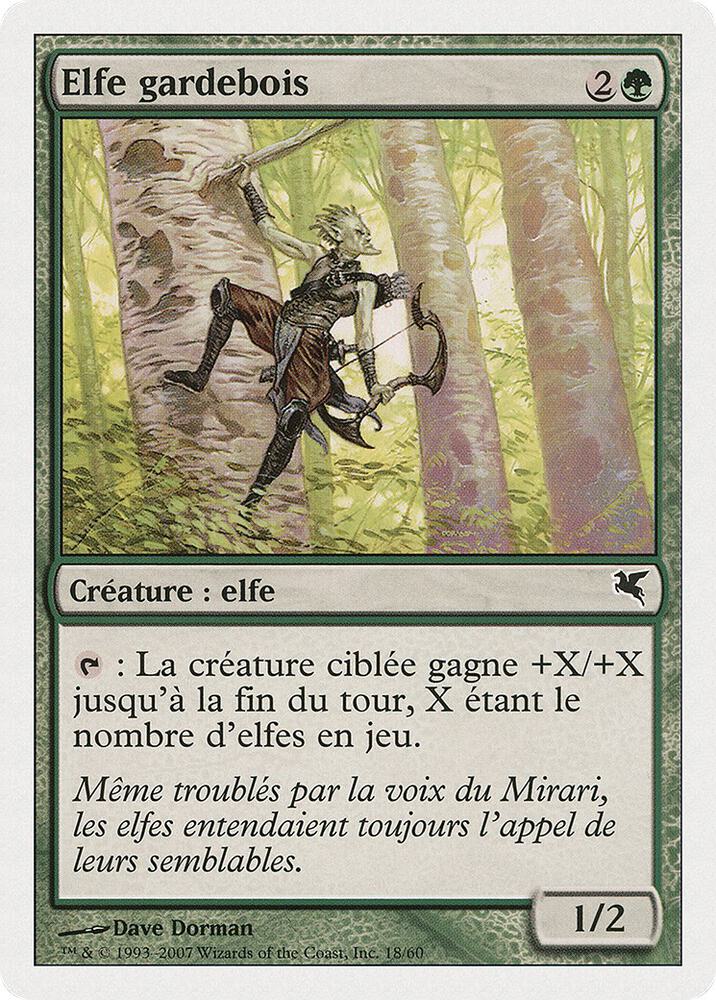 Timberwatch Elf (French) - "Elfe gardebois" (B18) (PSAL)