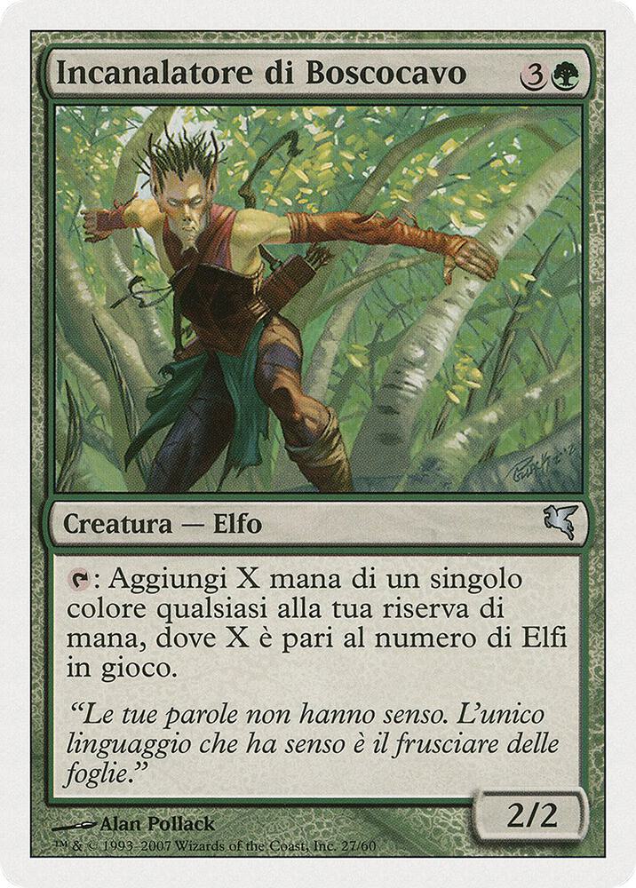 Wirewood Channeler (Italian) - "Canaliseur de Brinbois" (B27) (PSAL)