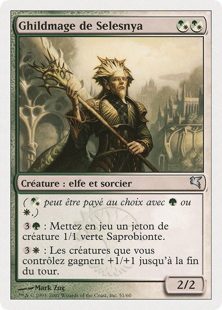 Selesnya Guildmage (French) - "Ghildmage de Selesnya" (B51) (PSAL)