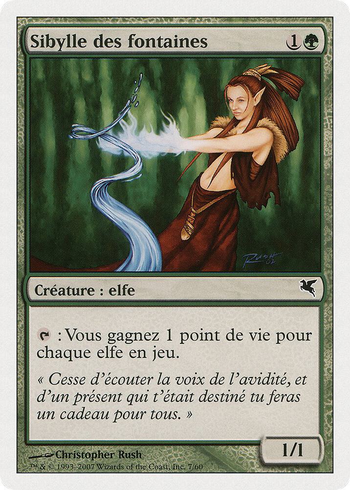 Wellwisher (French) - "Sibylle des fontaines" (B7) (PSAL)