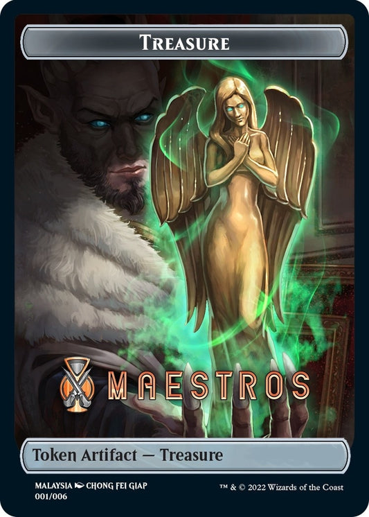 Image for Treasure Token (Maestros) [SEA Exclusive] (1) (SNC) - Magic: The Gathering