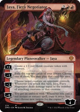 Jaya, Fiery Negotiator (Borderless) (374) (DMU)