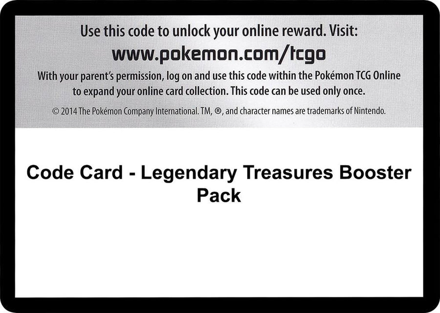Code Card - Legendary Treasures Booster Pack (LTR)