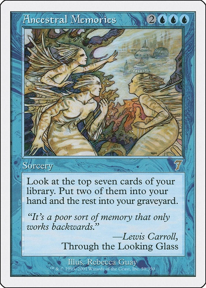Image for Ancestral Memories (59) (7ED) - Magic: The Gathering
