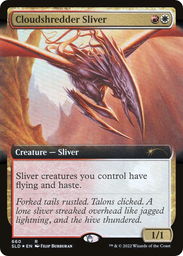 Cloudshredder Sliver (Extended Art) (660) (SLD)