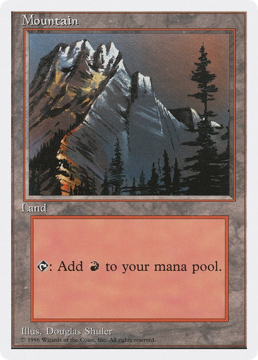 Image for Mountain (A) (62) (2PS) - Magic: The Gathering