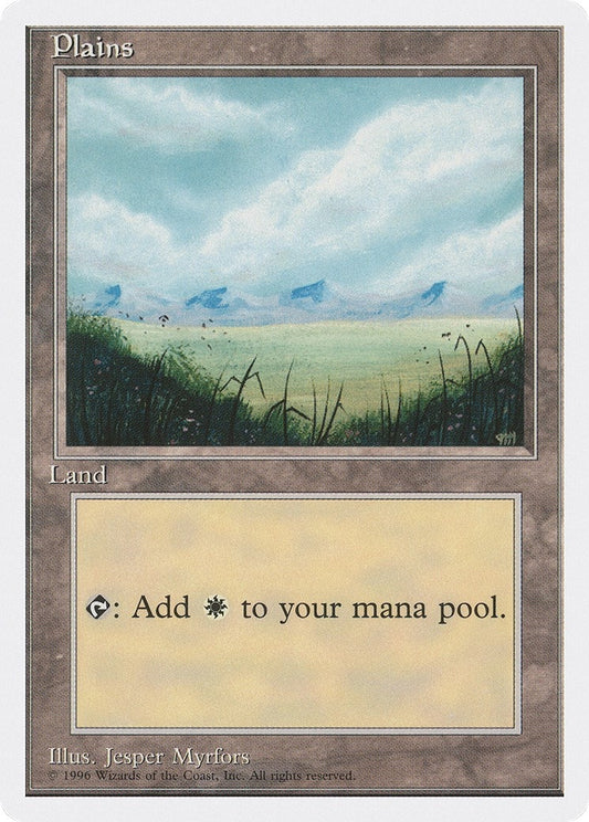 Image for Plains (A) (53) (2PS) - Magic: The Gathering