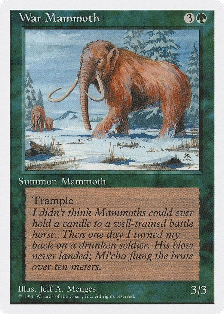 War Mammoth (2PS)