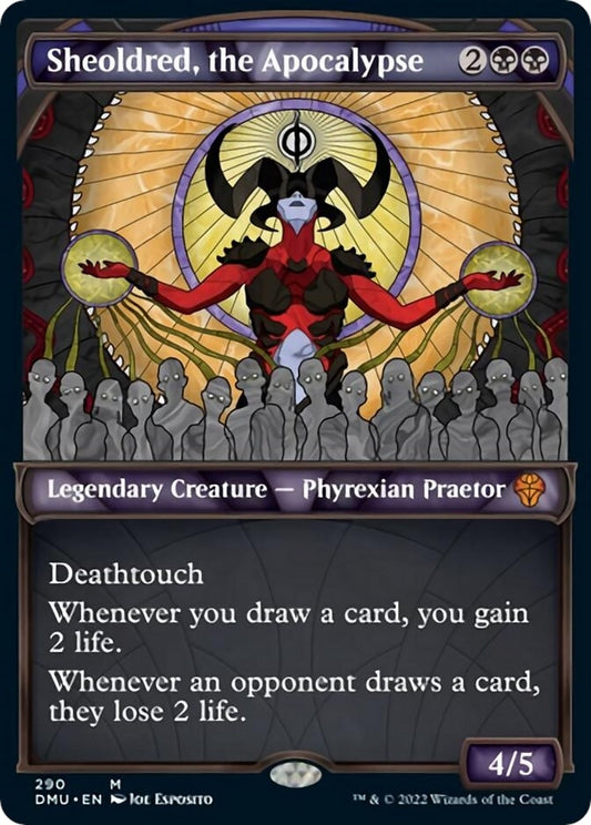 Image for Sheoldred, the Apocalypse (Showcase) (290) (DMU) - Magic: The Gathering