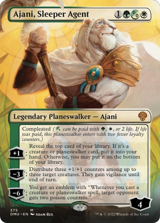 Image for Ajani, Sleeper Agent (375) (375) (DMU) - Magic: The Gathering