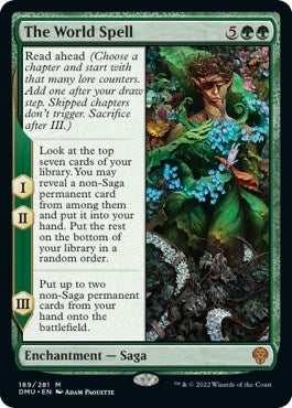 Image for The World Spell (189) (DMU) - Magic: The Gathering