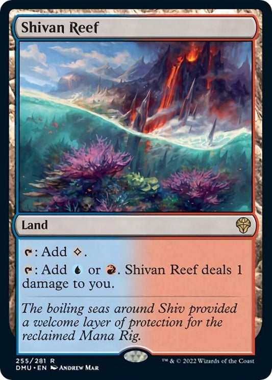 Image for Shivan Reef (255) (DMU) - Magic: The Gathering