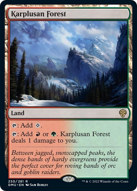Image for Karplusan Forest (250) (DMU) - Magic: The Gathering