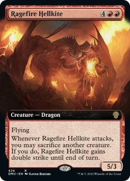 Image for Ragefire Hellkite (Extended Art) (426) (DMU) - Magic: The Gathering