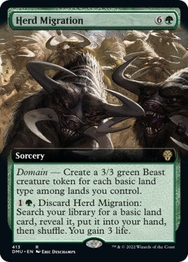 Herd Migration (Extended Art) (413) (DMU)