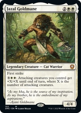 Image for Jazal Goldmane (102) (DMC) - Magic: The Gathering