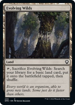 Image for Evolving Wilds (208) (DMC) - Magic: The Gathering