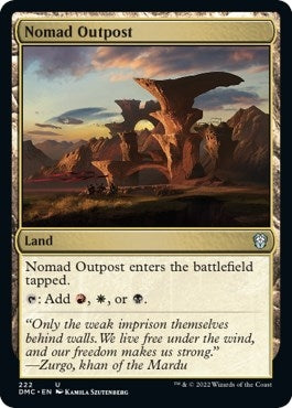 Image for Nomad Outpost (222) (DMC) - Magic: The Gathering