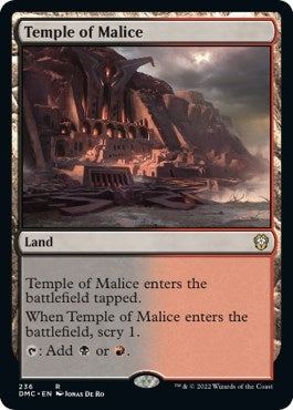 Image for Temple of Malice (236) (DMC) - Magic: The Gathering