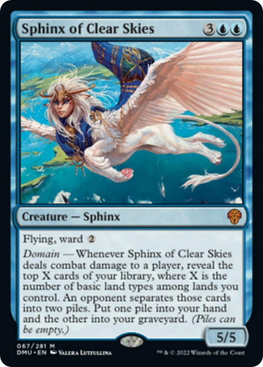 Image for Sphinx of Clear Skies (67) (DMU) - Magic: The Gathering