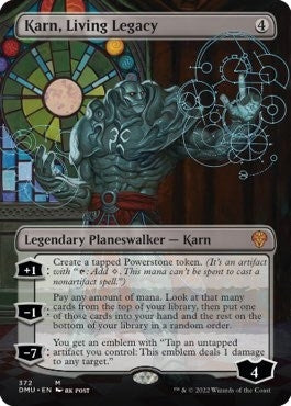 Image for Karn, Living Legacy (Borderless) (372) (DMU) - Magic: The Gathering