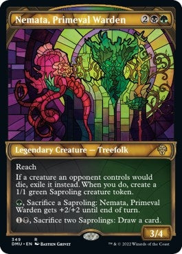 Nemata, Primeval Warden (Textured Foil) (349) (DMU)
