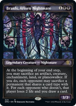Braids, Arisen Nightmare (Textured Foil) (329) (DMU)
