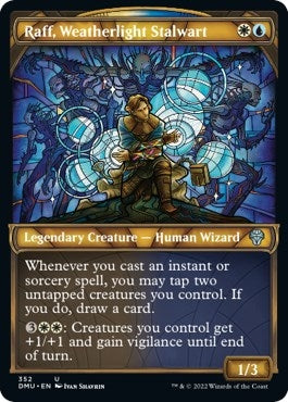 Raff, Weatherlight Stalwart (Textured Foil) (352) (DMU)