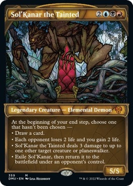 Sol'Kanar the Tainted (Textured Foil) (359) (DMU)