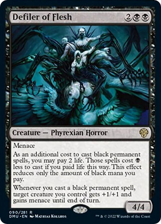 Image for Defiler of Flesh (90) (DMU) - Magic: The Gathering