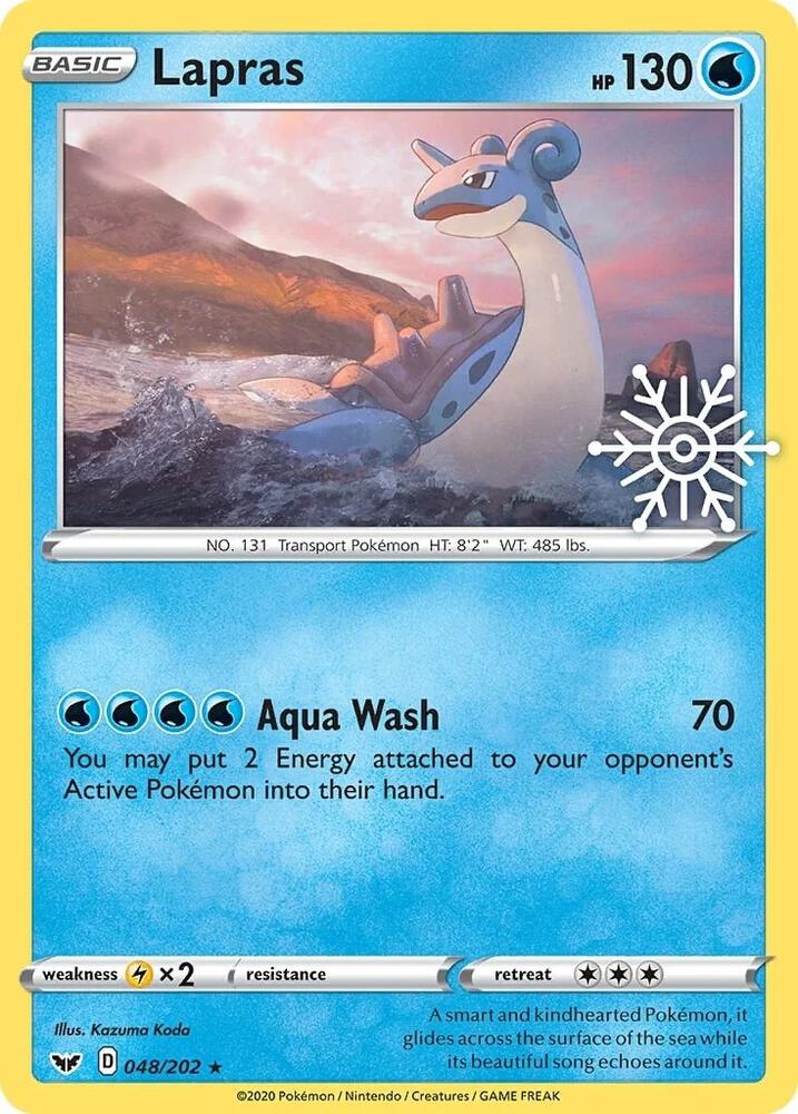 Lapras - 048/202 (Holiday Calendar) (048/202) (MCAP)