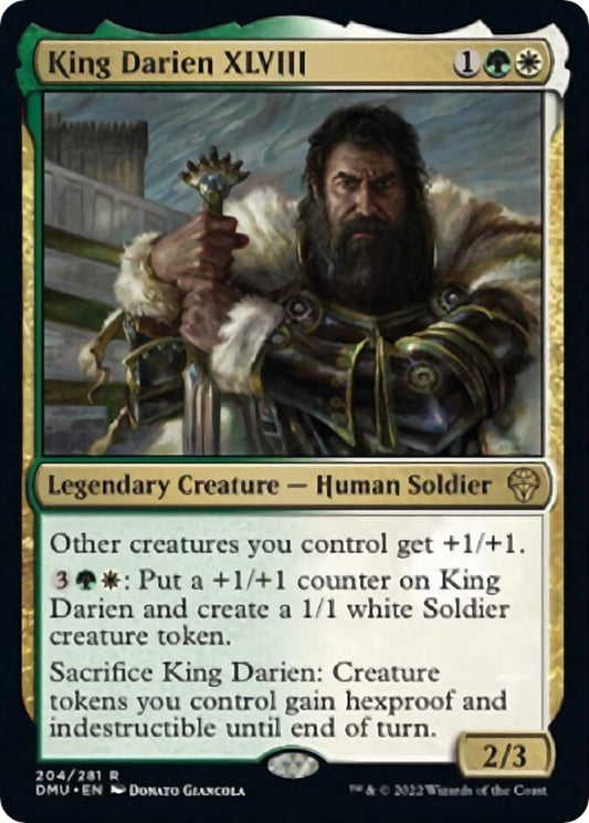 Image for King Darien XLVIII (204) (DMU) - Magic: The Gathering