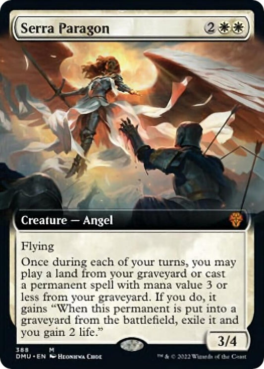 Image for Serra Paragon (Extended Art) (388) (DMU) - Magic: The Gathering