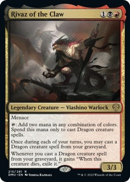 Image for Rivaz of the Claw (215) (DMU) - Magic: The Gathering