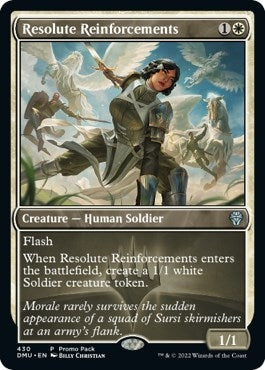 Image for Resolute Reinforcements (430) (PPDMU) - Magic: The Gathering