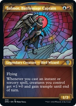 Balmor, Battlemage Captain (Textured Foil) (336) (DMU)