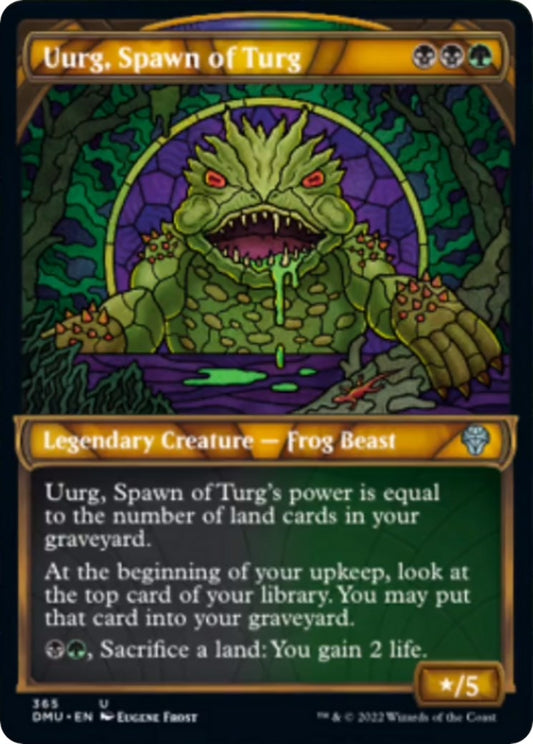 Uurg, Spawn of Turg (Textured Foil) (365) (DMU)