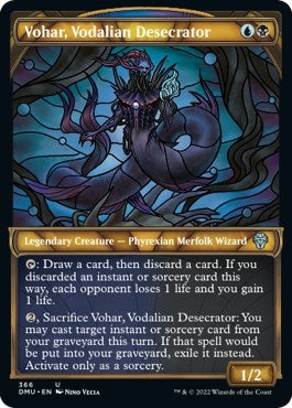 Vohar, Vodalian Desecrator (Textured Foil) (366) (DMU)