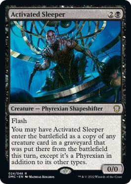 Image for Activated Sleeper (24) (DMC) - Magic: The Gathering