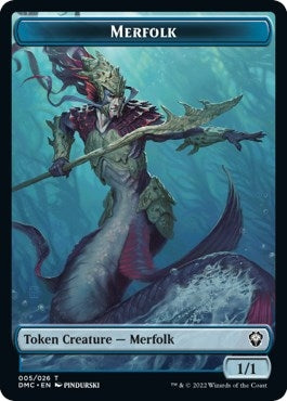 Merfolk Token (5) (DMC)