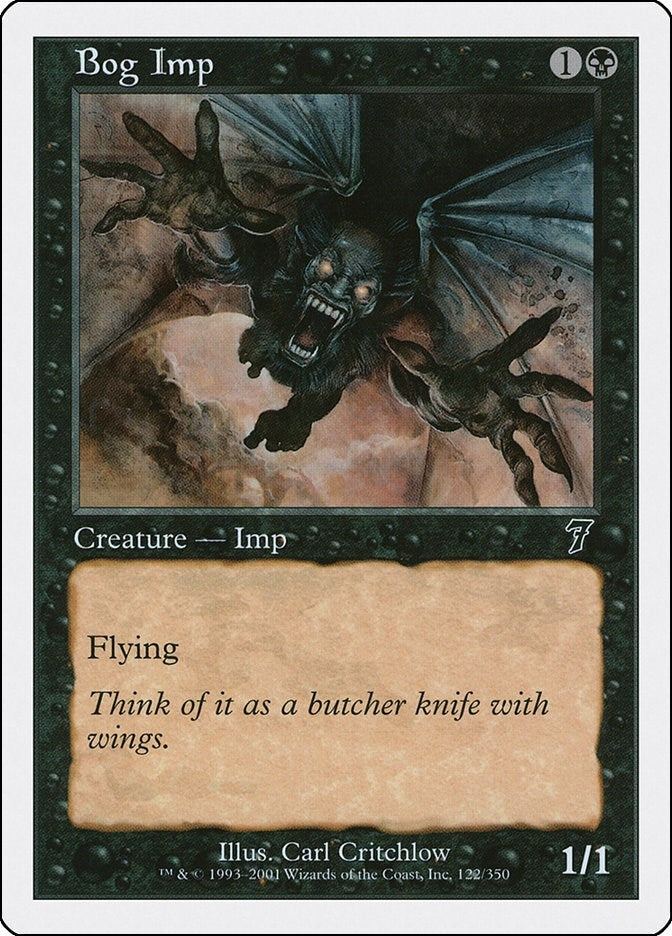 Image for Bog Imp (122) (7ED) - Magic: The Gathering