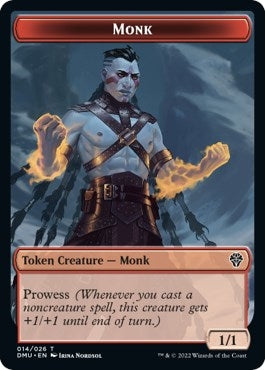 Image for Monk Token (14) (DMU) - Magic: The Gathering