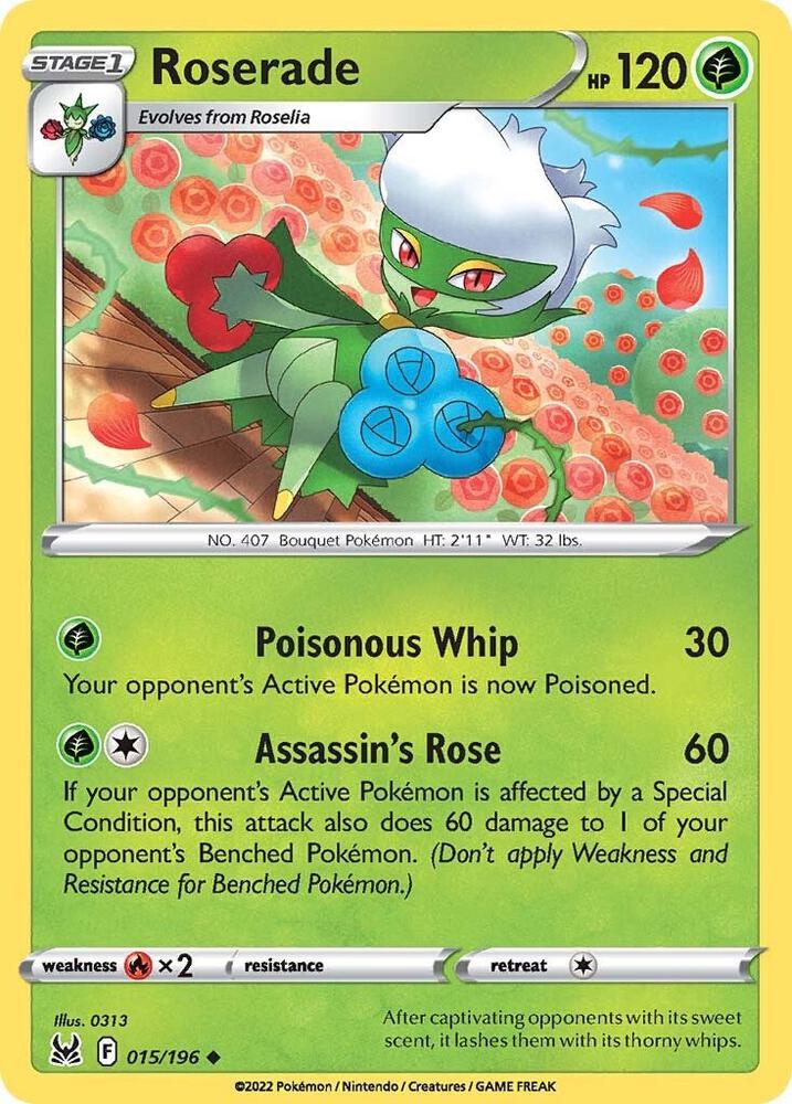 Roserade (015/196) (SWSH11)