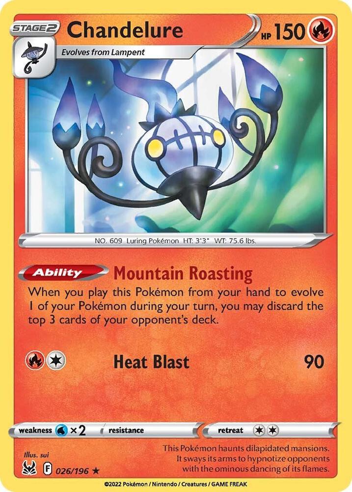 Chandelure (026/196) (SWSH11)