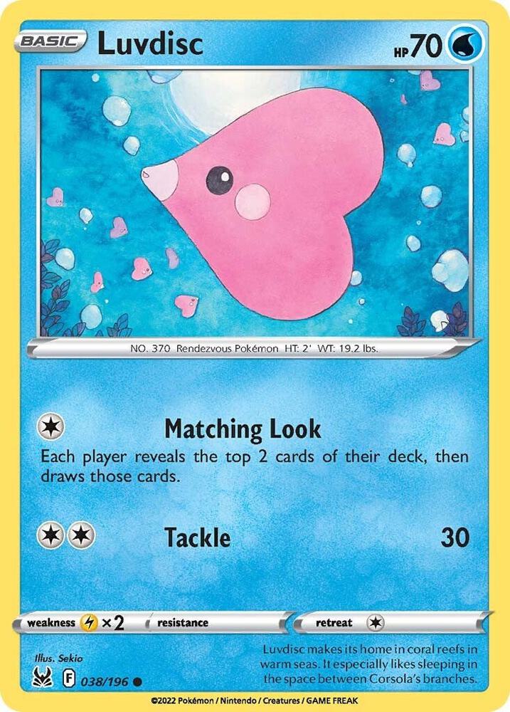 Luvdisc (038/196) (SWSH11)
