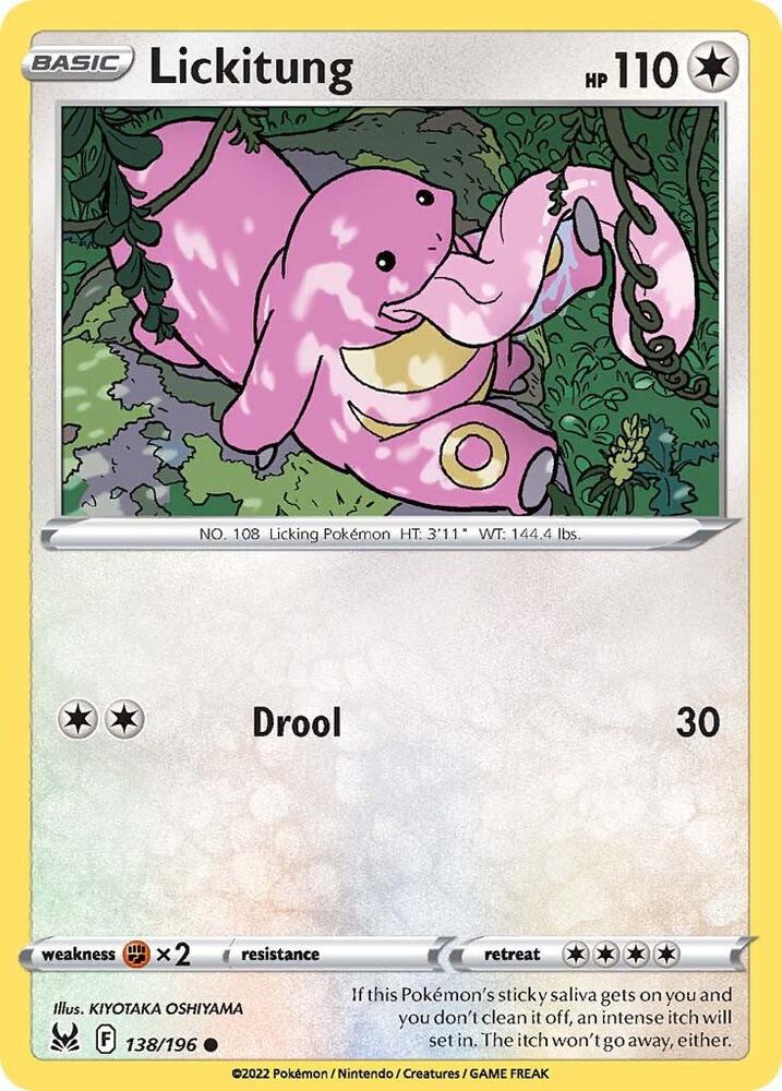 Lickitung (138/196) (SWSH11)